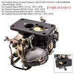 Carburetor 21100-31410/11 For Toyota Hilux Corona Toyoace 12R I4 Engine New. Price: $166.79.
