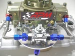 Holley Street Avenger Carburetor Braided Fuel Line Pressure Regulator 4150 New. Price: $109.99.