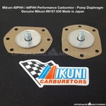 Mikuni Perf Carburetor Pump Diaphragm N107.030 2PCS 40PHH 44PHH Datsun Solex + New. Price: $54.95.