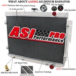 Row Aluminum Radiator Fit 1973-78,75 Dodge Charger Mopar 7.2L V8 440/BIG Block New. Price: $259.00.