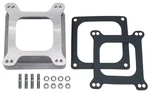 Trans-dapt For 2-1/8 In., 4BBL Holley/afb To Dom. 4500 Mani Carb New. Price: $102.73.