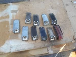 Mopar 1962 Chrysler 300H Tail Light Housings New Yorker Sport 413 Used. Price: $50.00.