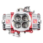 Quick Fuel Carburetor Q-850; Q-series 850CFM Mech Sec, No Choke, Red/polished New. Price: $1199.77.