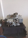 Holley Street Warrior 600 Cfm Square Bore 4160 4BBL Carburetor 080457S Used. Price: $150.00.