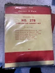Nos Rebuild Gasket Kit 278 56 Plymouth Carter Carburetor 2308S 2299S 2300S 2306S New. Price: $13.02.