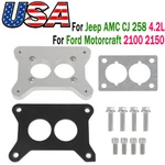 Adapter Plate Fit Jeep Amc Cj 258 4.2L Ford Motorcraft 2100 2150 Carburetor New. Price: $43.99.