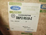 Genuine Ford D8PZ-9510-Z Carburetor Used. Price: $95.00.