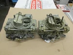 1963 - 69 Mopar Chrysler 426 Holley Dual Quad Carburetors 2929 2468203 Cross Ram Used. Price: $1995.00.