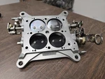 Holley Hp Barrel 4150 Carburetor Baseplate 12R115 22B Racing Nascar Hendrick Used. Price: $249.99.