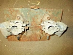 Austin Healey Bugeye Sprite Midget Intake Manifold Heatshield Carburetor Bodies Used. Price: $49.00.