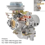 Carburetor 127910000 For Peugeot 404 504 E14185 New. Price: $120.04.