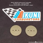 Mikuni 40PHH Performance Carburetor Throttle Valve 2PCS #N101.038-165. Solex New. Price: $39.95.