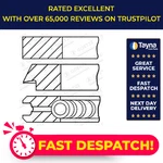 Piston Rings Kit (single Cylinder) Fits Ford Ranger Tke Tdci 3.2D 2011 Safa New. Price: $44.77.