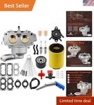 Carburetor Compatible With Husqvarna YTA22V46, YTH22V46, YTH24V48, New. Price: $88.87.