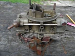 Used Holley Carburetor Four Barrel 6757, 3671199, LIST-6231, 6R-3947-B. Price: $79.99.