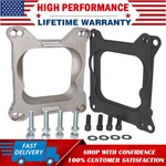 Carburetor Adapter Plate 4BBL Quadrajet Holley Afb Demon Carter Edelbrock New. Price: $22.99.