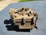 Barrel 2-JET Rochester Carburetor #7008597 Chevrolet Pontiac Olds J2 Tripower. Used. Price: $65.00.