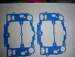 Pair Of Reusable Top Gaskets Edelbrock 1403 1405 1406 1407 Blue Modern Fuel New. Price: $17.95.