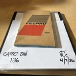 (1) Felpro 60250 Carburetor Mounting Gasket Buick,olds,pontiac, Chevrolet New. Price: $5.40.