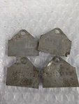 Holley Carburetor Tags D9TE Ayb Ford Motorcraft Lot Of 4 Used. Price: $25.00.