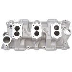 Edelbrock Intake Manifold 5419; Vintage Triple Deuce C-357-B, Rochester For Sbc New. Price: $545.95.