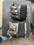 Porsche 356 912 Weber 40 Idf Carburetor Pair Matching Set With Filter Used. Price: $950.00.