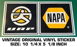 Uap Napa - Vintage Original Vinyl Decal Sticker Cars Parts Used. Price: $10.18.