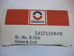 Nos Gm Delco 1986 1987 1988 1989 Pontiac Carburetor Cover & Coil #17110646 New. Price: $39.99.