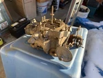 64' Olds Rochester Carburetor 7024050 With Linkages Used. Price: $99.00.
