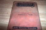 Nos Chrysler V-8, 1953, Carter Gasket Assortment #237 New. Price: $6.00.