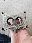 1972 Ford Mercury 302 Barrel Carburetor Spacer Used. Price: $39.00.