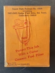 Nos Carter 1526A 1BBL D6P1 D6P2 Carburetor Repair Kit FOR1949-53 Dodge Std Trans New. Price: $35.00.