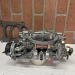 Edelbrock 1406 Performer Series Carburetor 600 Cfm Bbl Electric Choke Used. Price: $182.95.