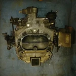 Ford Motorcraft 4 Barrel Carburetor From 391 V8 D8UE Used. Price: $150.00.