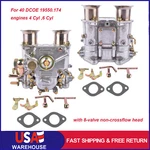 2X Carburetor For Dcoe Weber 40MM Twin Choke 19550174 4CYL 6CYL Vw V8 Engines New. Price: $315.00.