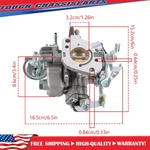 Carburetor For 1985-1995 Samurai Suzuki 1980-1985 SJ410 13200-80322 13200-80321 New. Price: $66.21.
