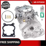 Front Dual Plane Intake Manifold & 4 Bbl Carburetor For Chevrolet 305 350 Engine New. Price: $409.06.