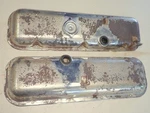Oem Gm Big Block Chevy Valve Covers 1969 396 427 W/ Drippers Real Deal Factory Used. Price: $195.00.