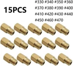 15X For Mikuni Vm Tmx Carburetor 330-470 Set 350 370 Hex Style Main Jets Kit New. Price: $9.30.