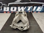 Edelbrock Super Victor Aluminum Intake Manifold Small Block Chevy 2925 Racing Used. Price: $350.00.