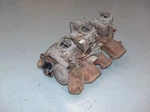 1957 1958 Oldsmobile J2 3X2 Tri Power Deuce Intake Manifold 571145 W/carbs Used. Price: $975.00.