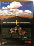 Misc 5419 Advertisement Holley Introducing Emission Carburetors August 1992 Used. Price: $14.99.