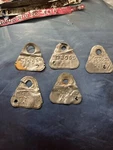Carter 1X4 Carburetor Tags Corvette Bel Air Chevrolet Used. Price: $125.00.