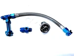 Stainless Steel Duel Feed Fuel Line Holley Carburetor For 4160 With 9-15LB Gauge New. Price: $50.00.