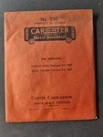 Nos Oem Carter 296 Gm 3742915 1957 Corvette 4BBL Carburetor Gasket Set New. Price: $15.00.