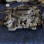 Carter Afb / Edelbrock Performer 9605S 600 Cfm Carburetor - Working Pull Used. Price: $149.99.