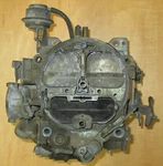 Used Barrel Rochester Q-jet Carburetor 7045506 2844 R4-M4MC 1975-1977 Chevy For. Price: $105.00.
