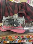 Holley Carburetor 750 Cfm 4 Barrel W Electric Choke And Vacuum Secondaries Used. Price: $250.00.