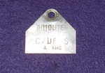 1967 Ford Mustang Falcon Fairlane Cougar Orig 289 2V Mt Carburetor Id Tag C7DF-S Used. Price: $79.00.