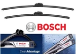 Bosch Clear Advantage Wiper Blade Set Of Front 22" Inches New. Price: $24.46.
